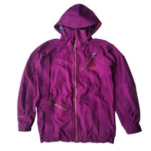 The North Face Cryptic Recco Waterproof Jacket Purple Mens Medium